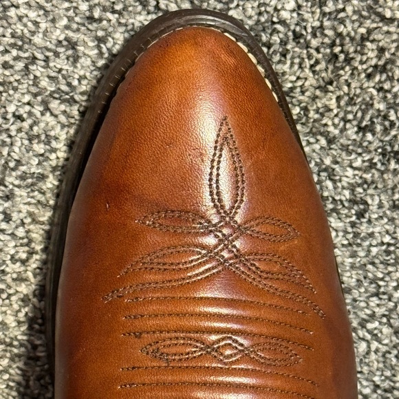 Men’s Cowboy Boots Texas Brand Size 9.5 D Style 9911 Made In The USA - Picture 7 of 16